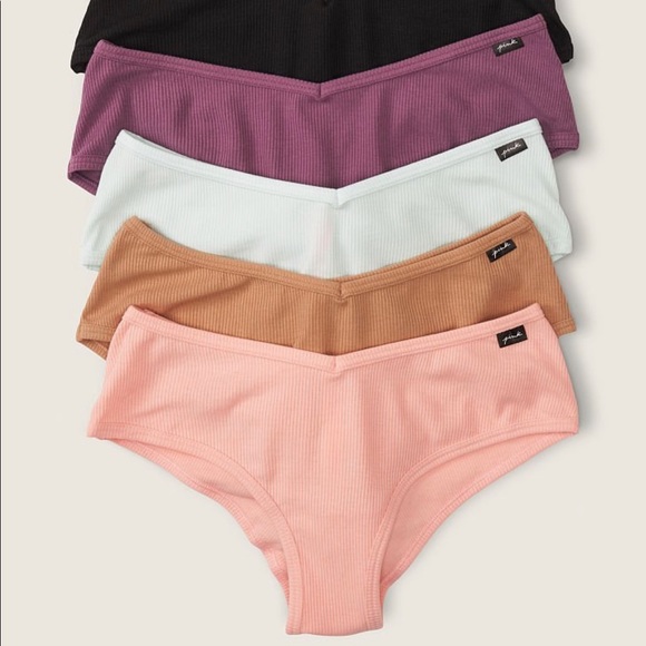 Victoria's Secret Other - 🛍 Victoria's Secret 5-pack Cotton Cheeksters Underwear Size M